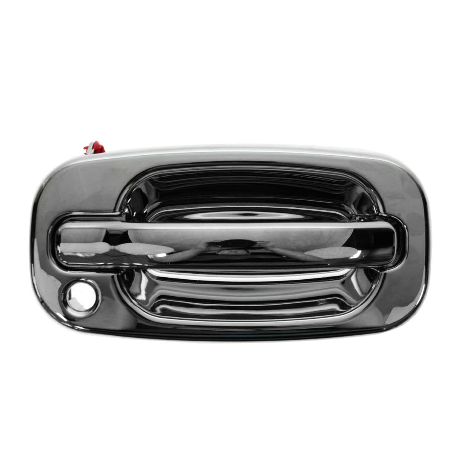 TRQ Front & Rear Exterior Door Handle Set for 2002-2006 Cadillac & 2000-2007 Chevrolet GMC - Replacement Car Door Handles for Easy Installation & Vehicle Maintenance