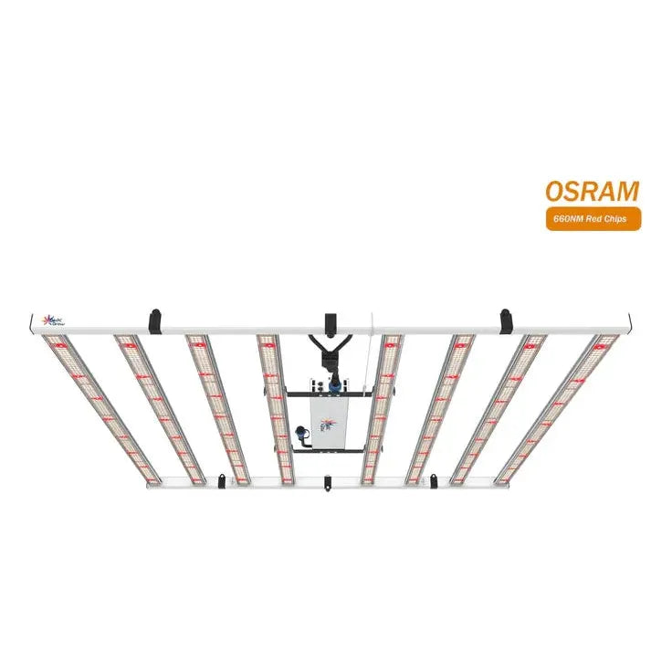 Medic Grow Fold 800W Full Spectrum LED Grow Light for Indoor Plants - Hydroponics, Greenhouse & Home Gardening