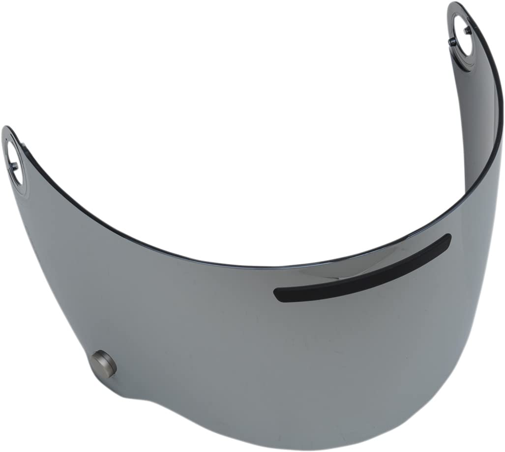 AGV Legends X3000 Motorcycle Helmet Visor - Silver Mirror Shield for Street & Racing Bikes | UV Protection & Anti-Fog Coating | Perfect for Commuting, Track Days & Long Rides