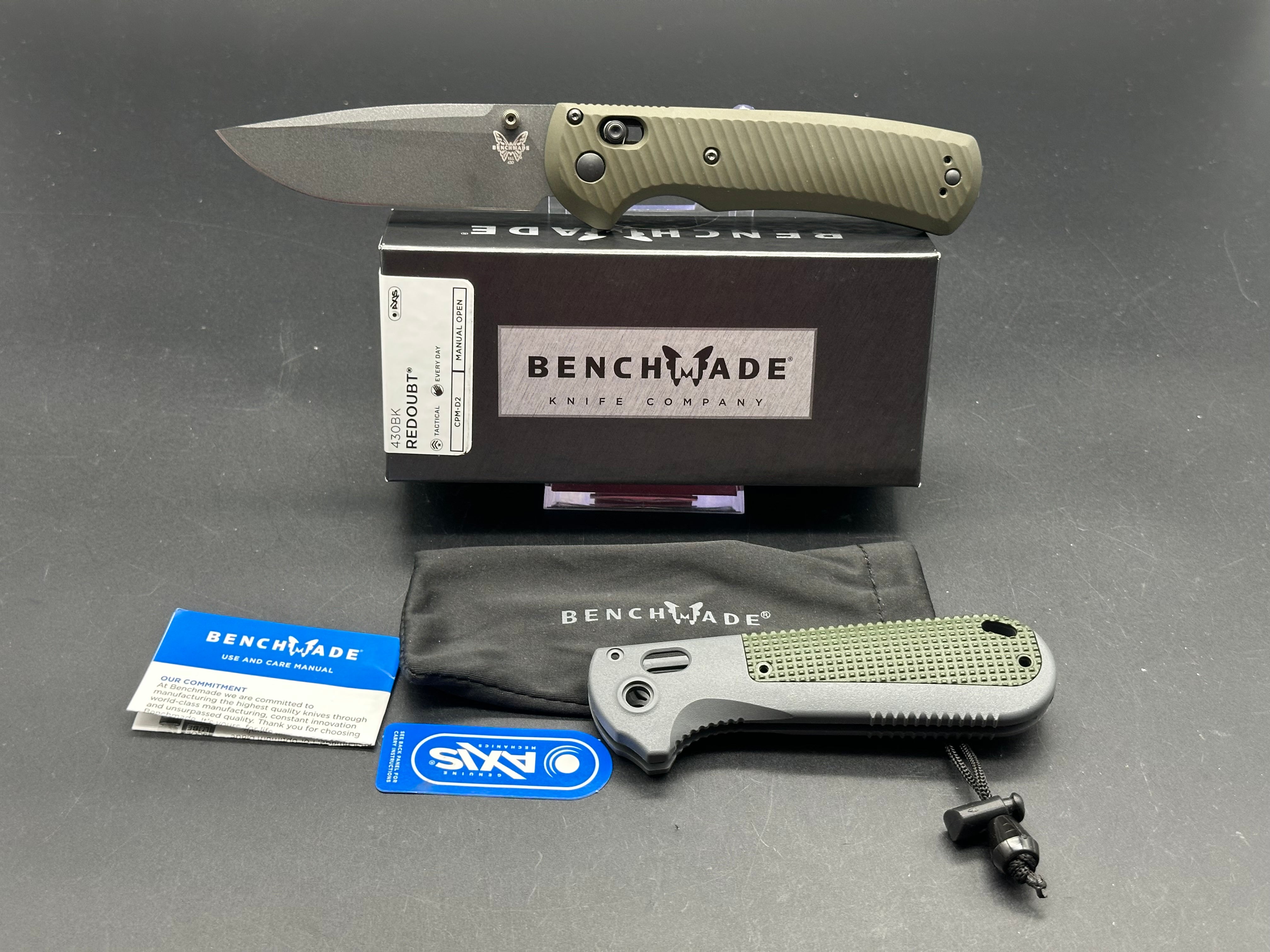 Benchmade Redoubt Folding Knife - 3.55