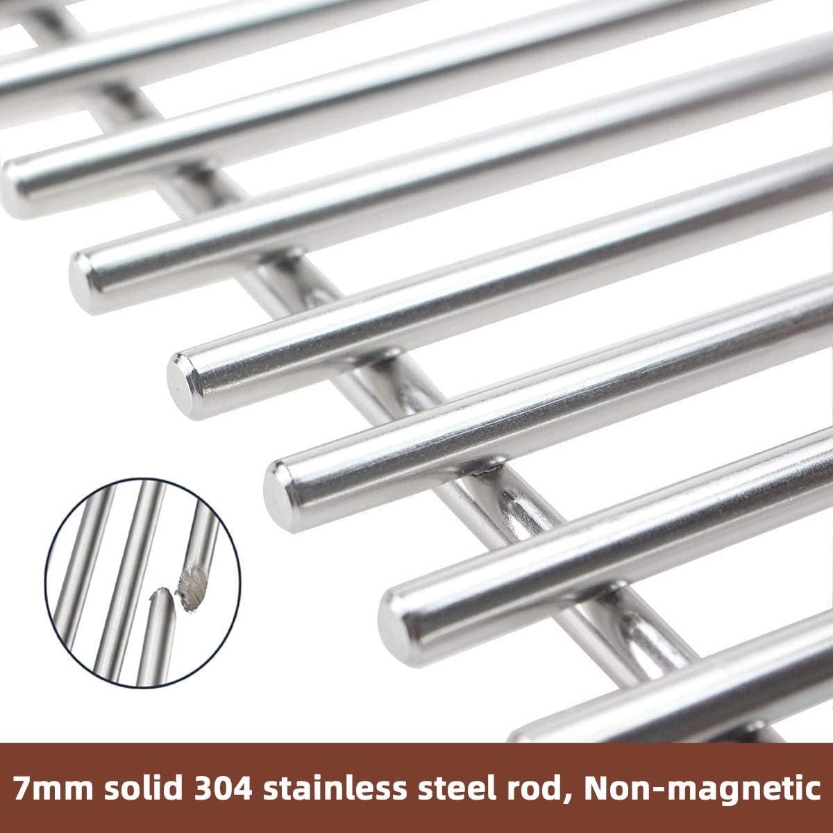 QuliMetal 304 Stainless Steel Cooking Grates for Camp Chef 24