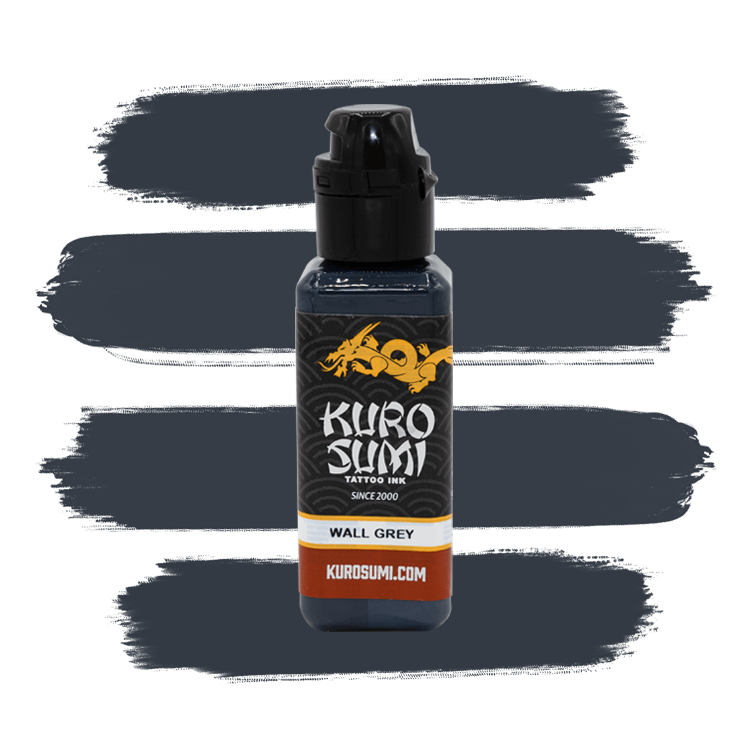 Kuro Sumi Great Wall Tattoo Ink Set - Professional Tattoo Artist Supplies for Realistic & Traditional Tattoos - Perfect for Sleeves, Portraits, and Body Art