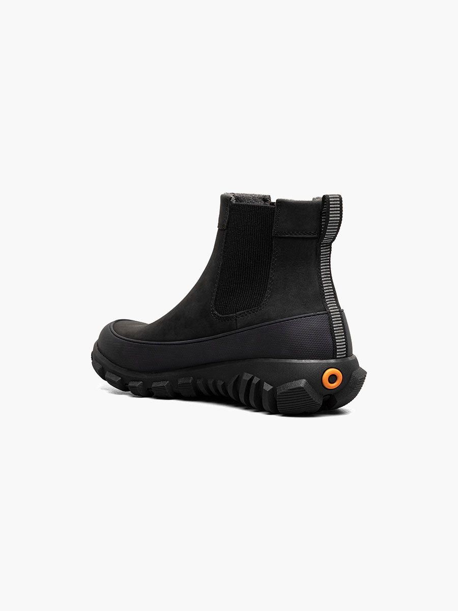 Bogs Cedar Chelsea Women's Waterproof Winter Boots - Warm Slip-Resistant Snow Boots for Hiking, Walking & Outdoor Activities