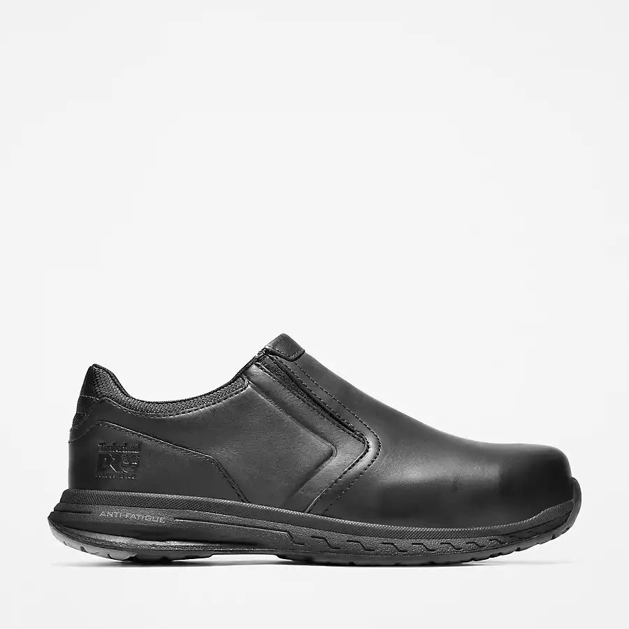 Timberland PRO Men's DRIVETRAIN Slip-On CSA Safety Work Shoes - Comfortable & Durable for Construction, Warehouse & Industrial Work