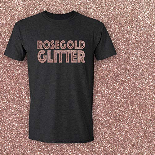 Glitter Rose Gold