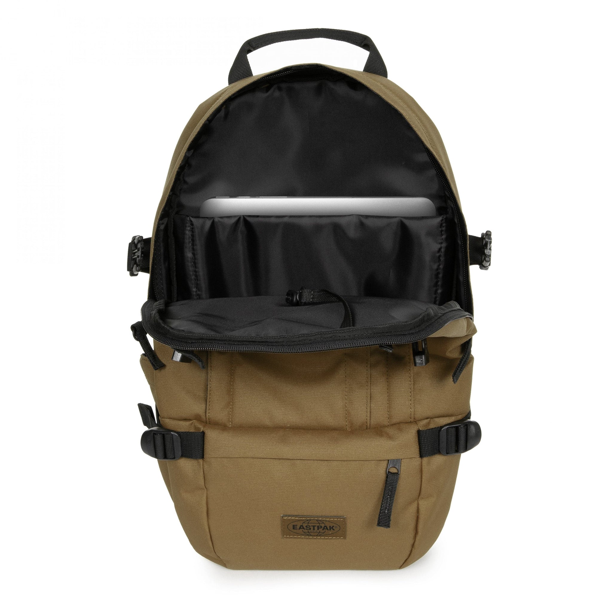 Eastpak Floid CS Mono Army Backpack - Durable & Stylish School, Travel & Everyday Carry Bag for Men & Women