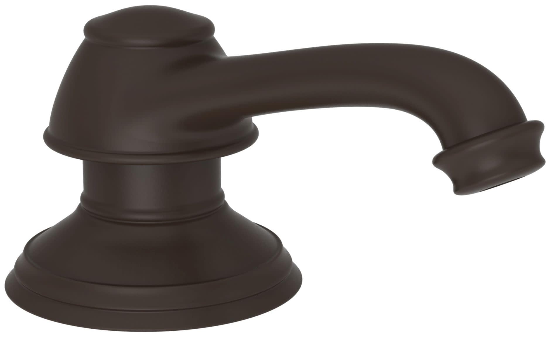 Newport Brass 2470-5721 Jacobean Oil Rubbed Bronze Deck Mounted Soap Dispenser & Lotion Dispenser - Perfect for Bathroom, Kitchen, and Powder Room Decor