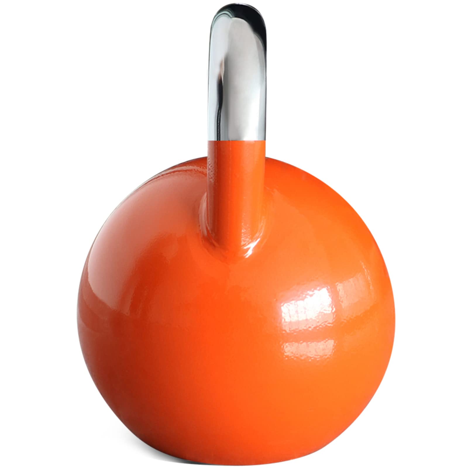 Premium PRISP Steel Competition Kettlebell - Professional Grade Heavy Duty Cast Iron Weight for CrossFit, HIIT & Strength Training - Home Gym & Fitness Studio Essential