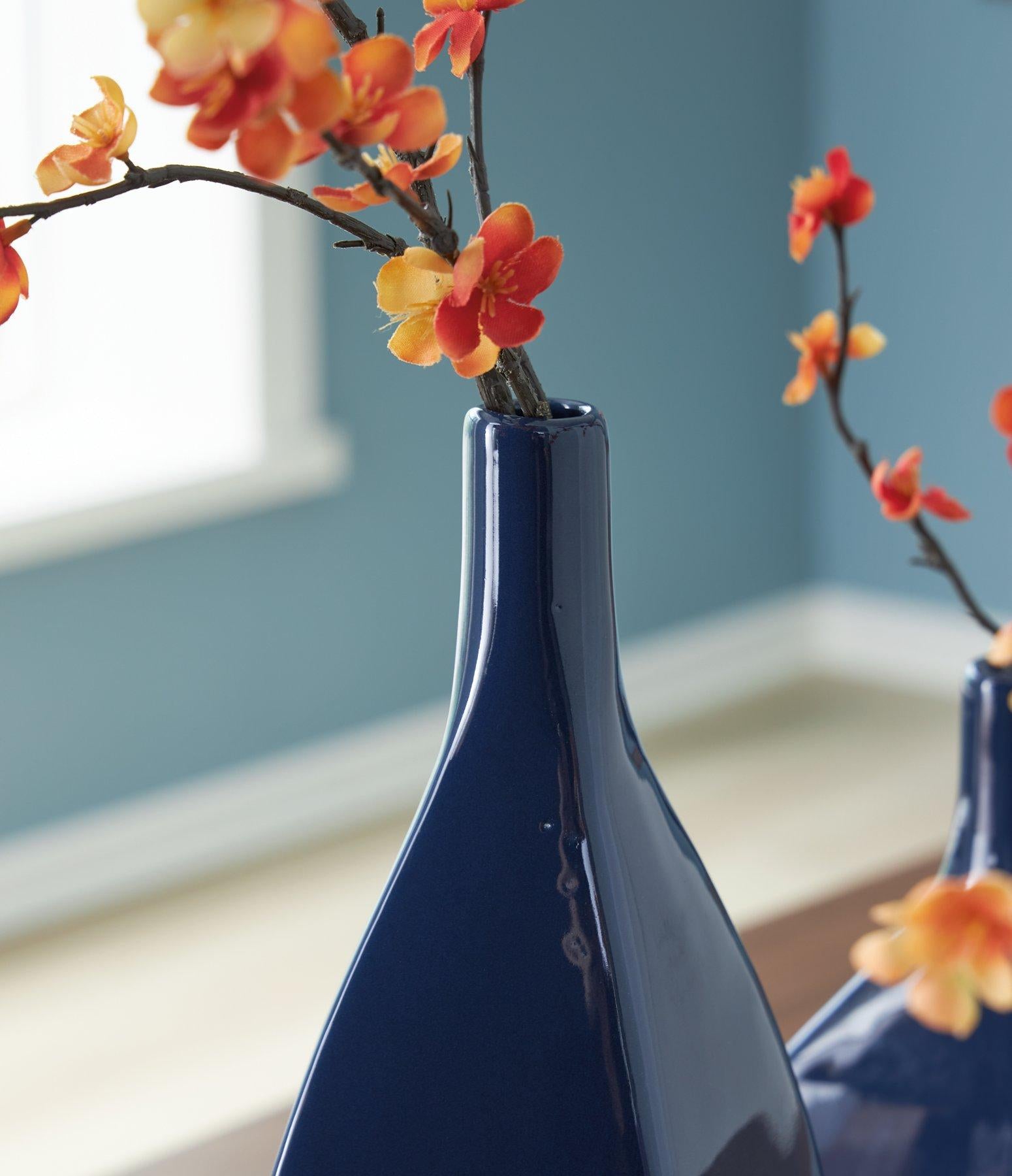 Atkinson Vase - Elegant Handcrafted Ceramic Flower Vase for Home Decor, Wedding Centerpiece & Gift Idea