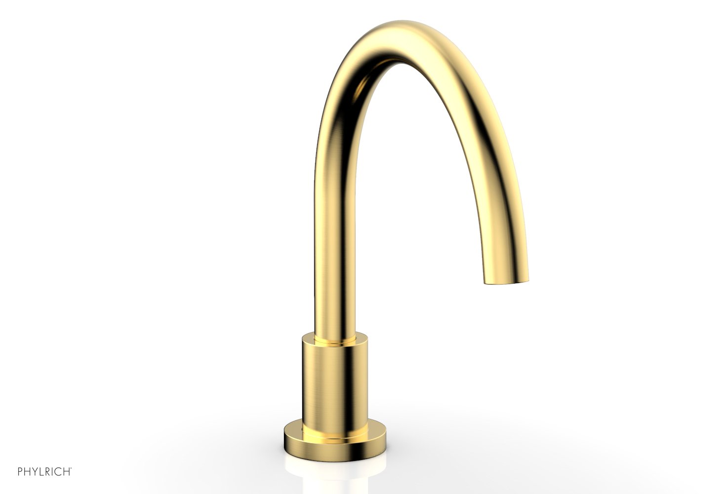 BASIC Deck Tub Spout D5130 - Chrome-Plated Brass Bathtub Faucet for Bathroom & Shower Installation | Durable & Stylish Fixture for Modern Homes