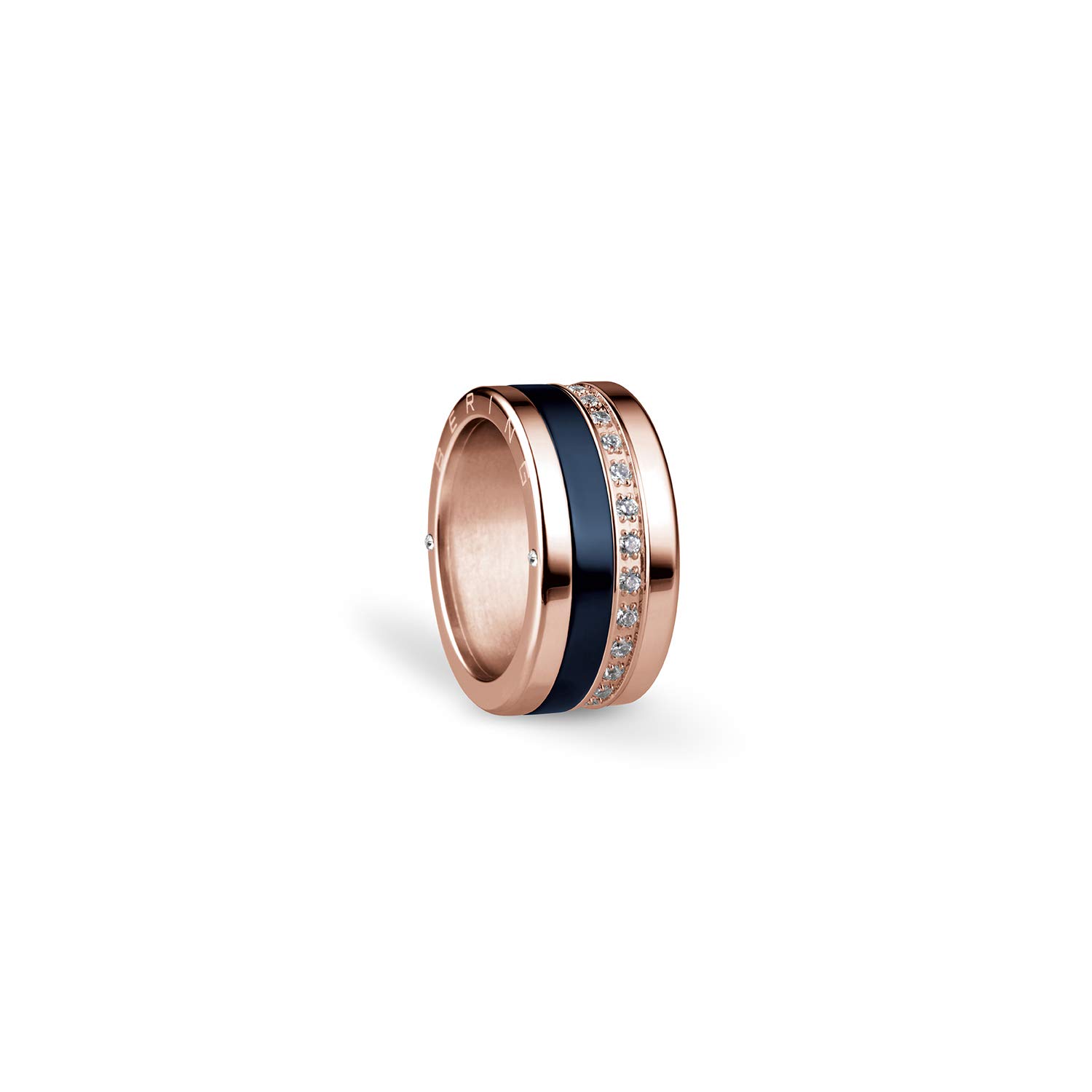BERING Women's Rose Gold Ring Set - Elegant Symphony-Set7 Jewelry for Anniversary, Wedding & Special Occasions