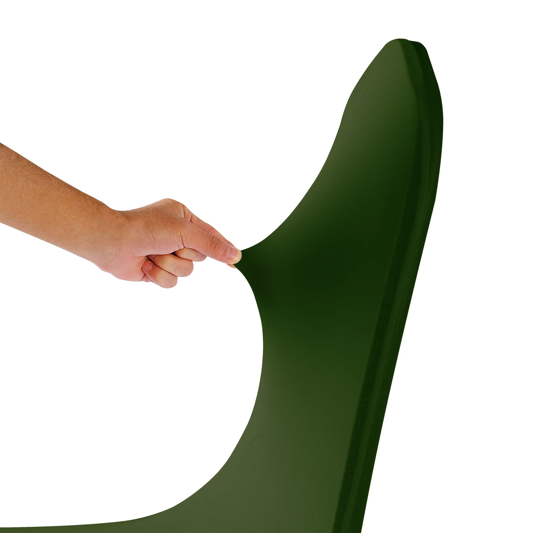 12PCS Spandex Stretch Chair Covers - Washable & Removable Slipcovers for Living Room, Party, Banquet, Wedding & Hotel Events (Willow Green) - Perfect for Home Decor, Event Styling & Furniture Protection