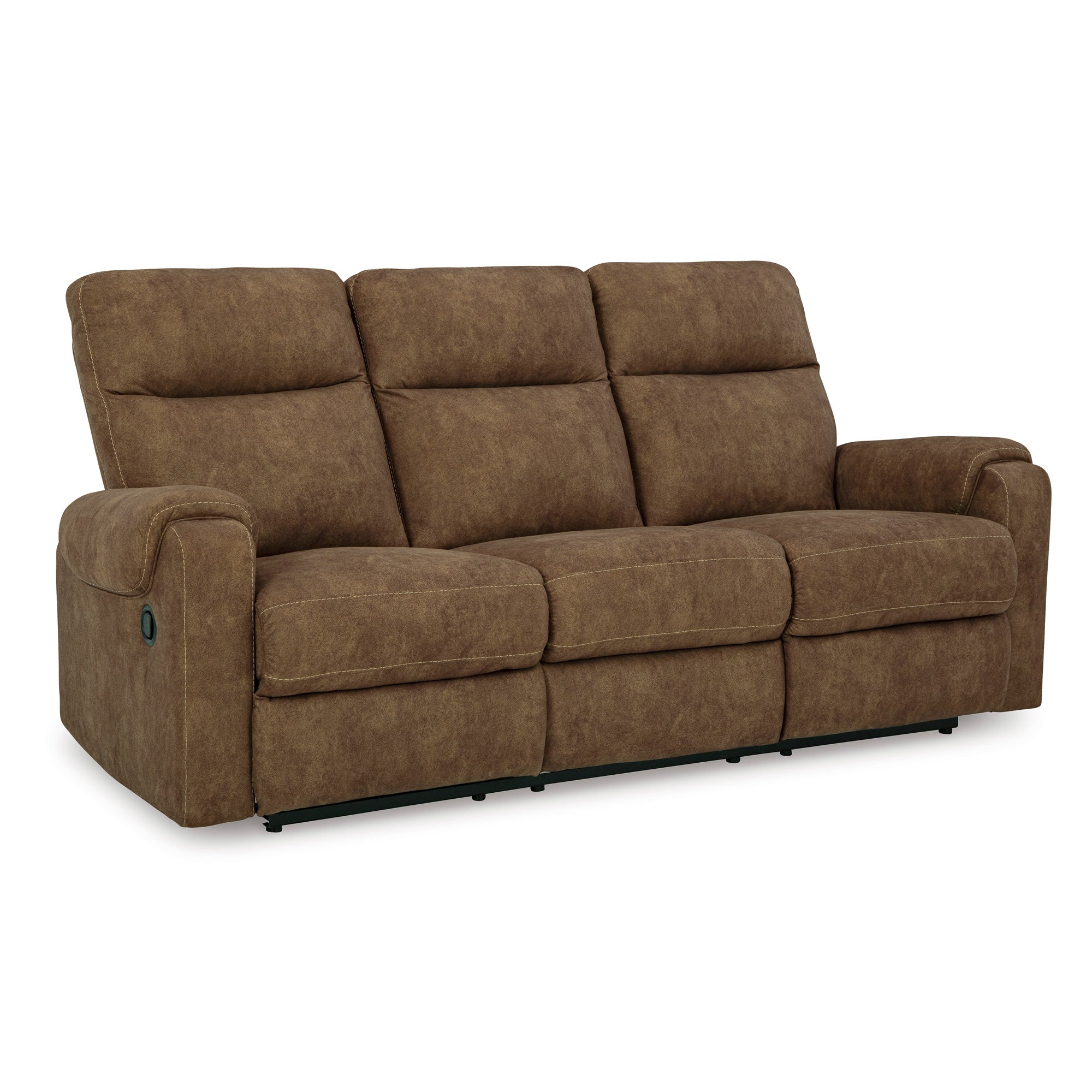 Edenwold Reclining Sofa - 3-Seater Power Recliner with USB Charging, Lumbar Support & Cup Holders - Perfect for Living Room, Home Theater & Family Gatherings