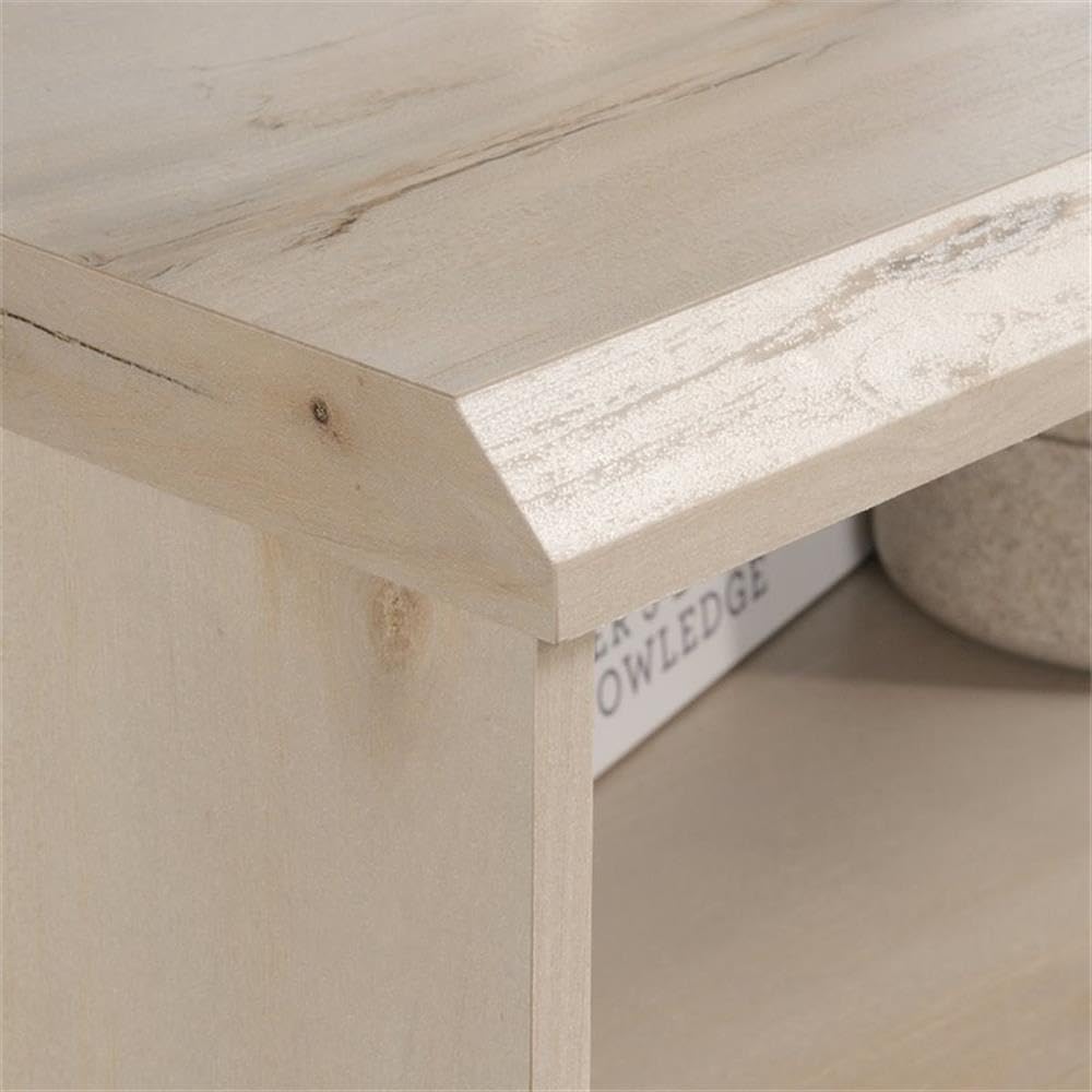 Pacific Maple Nightstand Set of 2 - Modern Bedside Table with Storage Drawer for Bedroom, Living Room & Guest Room - Solid Wood Night Stand with Easy Assembly