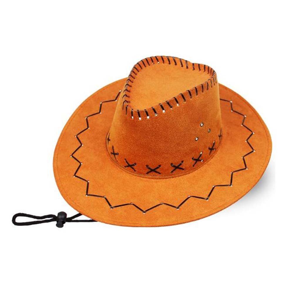 DRAGON SONIC Unisex Wide Brim Western Cowboy Hat - UV Protection Sun Hat for Beach, Outdoor, Gardening & Summer Activities