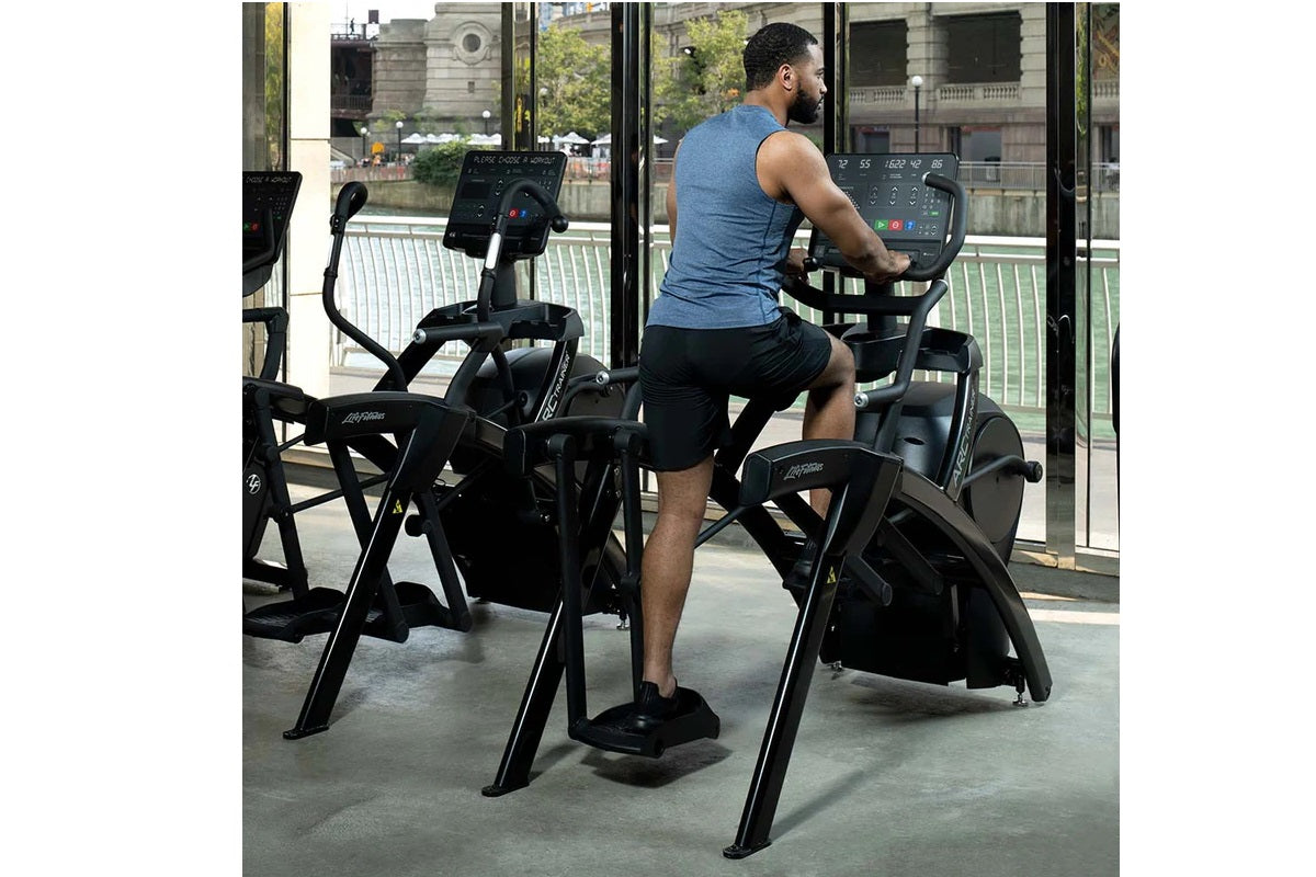 Life Fitness Lower Body Arc Trainer Elliptical Machine - Full Body Workout for Home Gym, Cardio & Weight Loss | Perfect for Small Spaces & Low-Impact Training