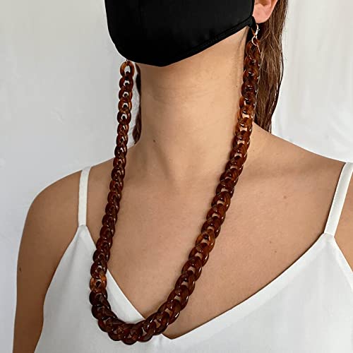 Stylish Brown Textured Glass Sunglasses Holder for Women - One Size Fits All - Perfect for Home, Office & Travel Accessory Organization