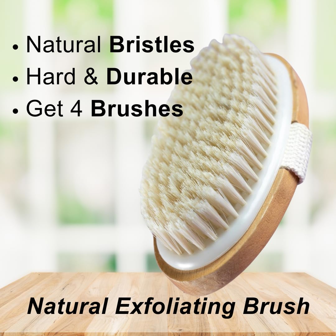 Mabua Exfoliating Brush for Ingrown Hair & Bikini Line - 2 Pack Set for Smooth Skin - Perfect for Shaving, Waxing & Post-Hair Removal Care