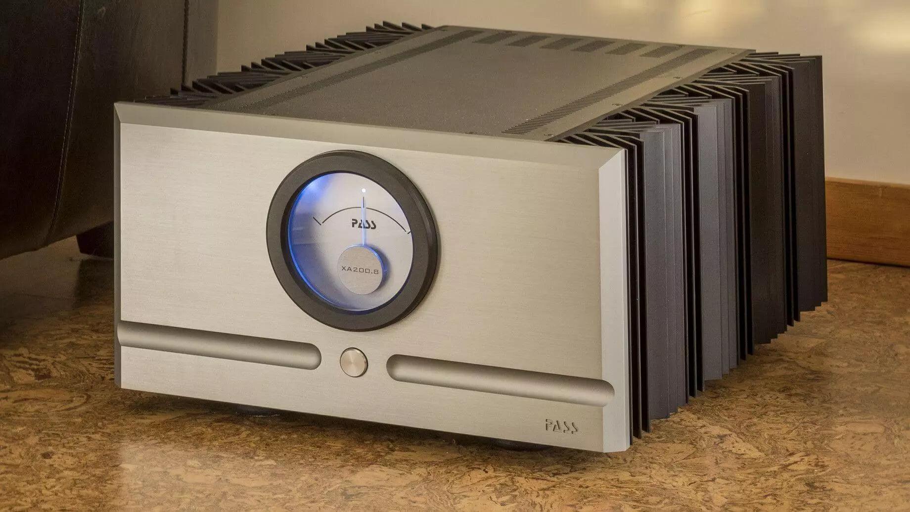 Pass Labs XA200.8 Monoblock Power Amplifier - High-End Audio Equipment for Home Theater & Stereo Systems | Perfect for Audiophiles & Music Enthusiasts