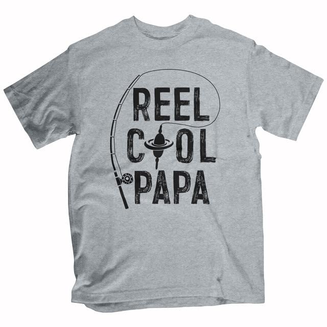 Reel Cool Fishing Shirt for Men - Comfortable American Flag Design, Perfect for Father's Day Gifts & Outdoor Activities