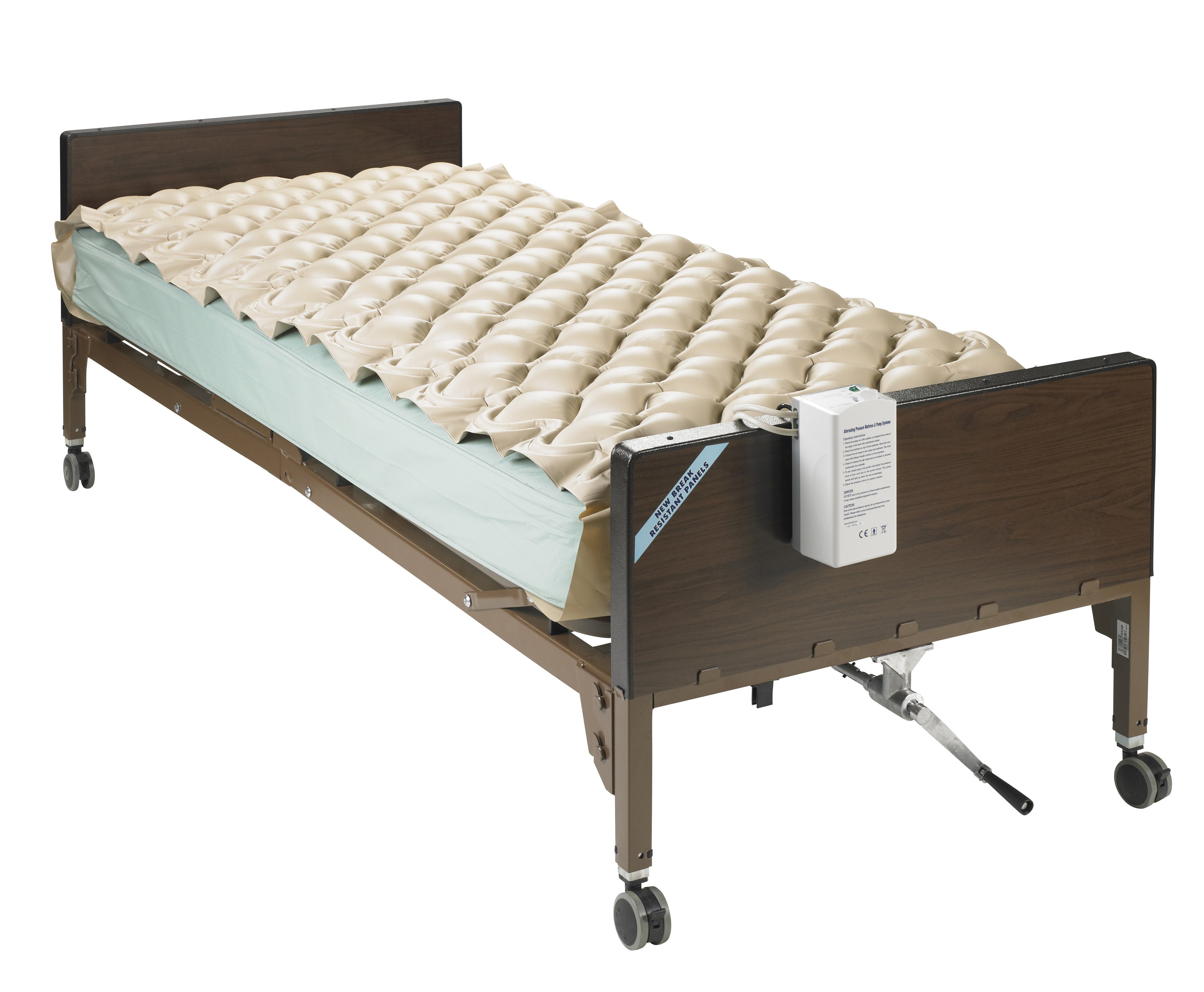 Med Aire Alternating Pressure Pump & Pad System for Bed Sores - Relief & Prevention for Home & Hospital Use