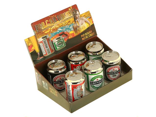 IH CASADECOR Beer Can Shaped Herb Grinder - 2.5
