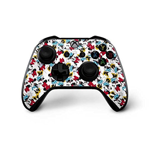 Officially Licensed Disney Rockin Minnie Mouse Gaming Skin for Xbox One X Controller - Custom Decal Sticker for Enhanced Grip & Protection - Perfect for Gamers & Disney Fans