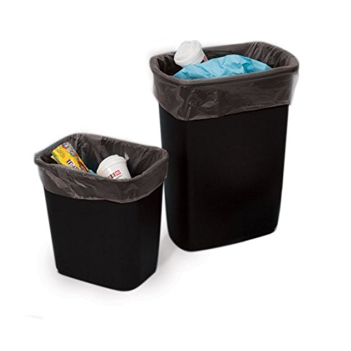 500 Count Heavy Duty Clear Trash Bags 7-10 Gallon - 15
