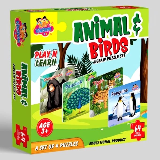 Animal & Birds - 64pc