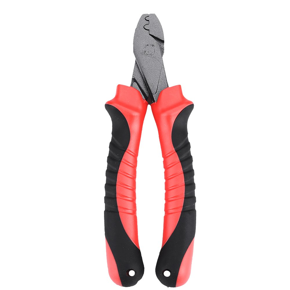 BNINETEENTEAM Fishing Pliers - Multi-Tool with Crimper, Line Cutter & Scissors | Stainless Steel Fishing Accessories for Saltwater & Freshwater Angling | Perfect for Cutting Braid, Crimping Sleeves & Tackle Maintenance