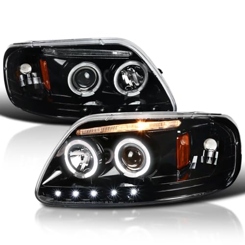 Jet Black Housing Clear Lens