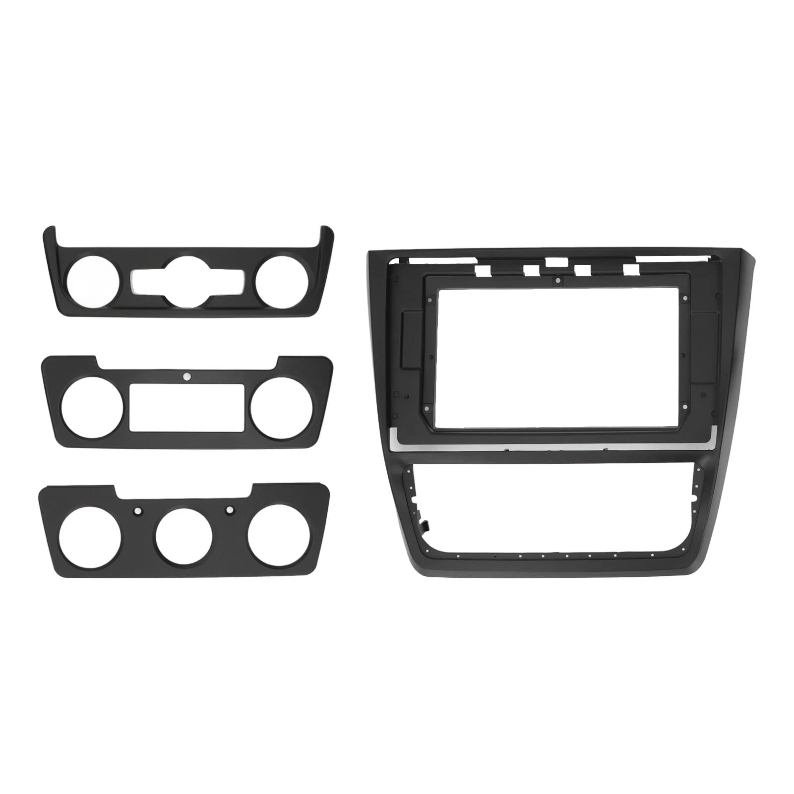 Raguso Stereo Radio Panel - Premium Dash Mounting Fascia Kit for Car Modification | High Accuracy, Anti-Aging & Wearproof Interior Upgrade | Perfect for DIY Auto Customization & Vehicle Audio System Installation