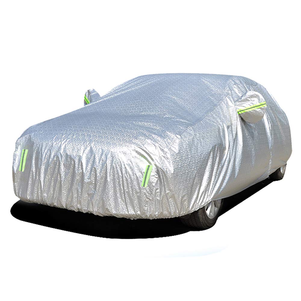 FX45 SUV Car Cover - All Weather, Waterproof, Snowproof, Windproof & UV Protection with Aluminium Film - Perfect for Outdoor Parking, Winter Storage & Vehicle Protection