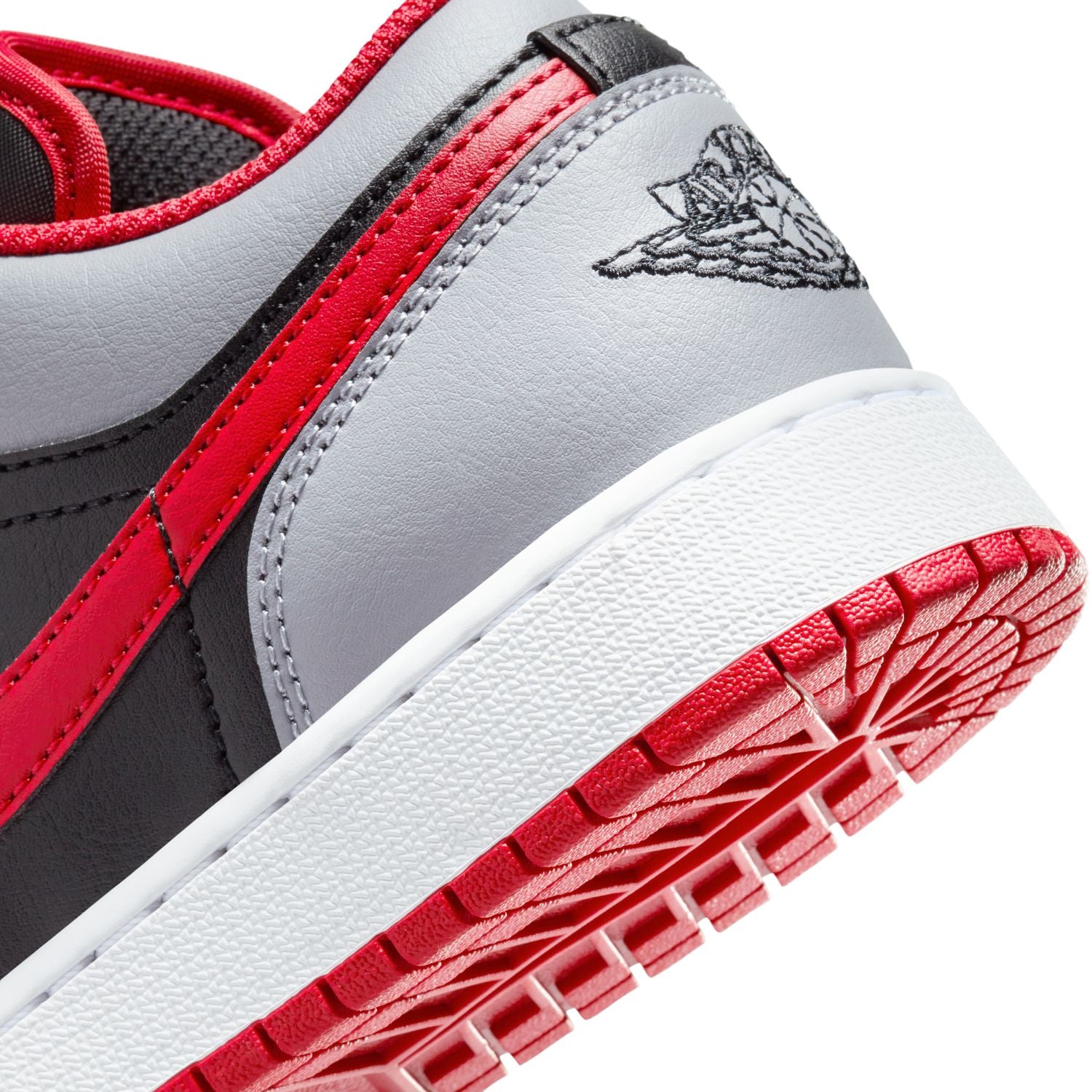 Air Jordan 1 Low 'Black Light Smoke Grey' Sneakers - Men's Basketball Shoes for Casual Wear & Street Style Fashion