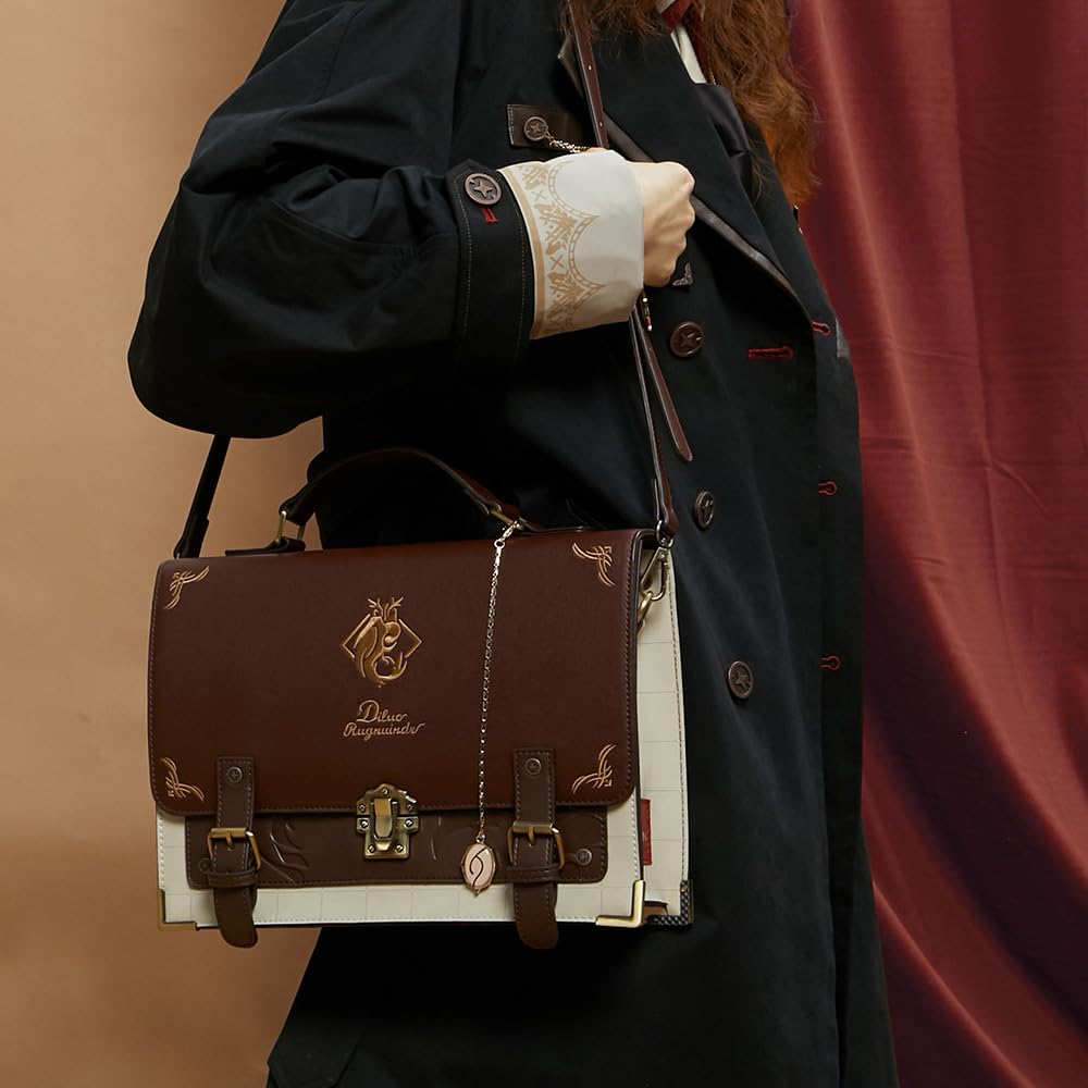 Diluc Impression Cosplay Messenger Bag - Stylish Anime Themed Shoulder Bag for Genshin Impact Fans, Perfect for Conventions, School, and Daily Use