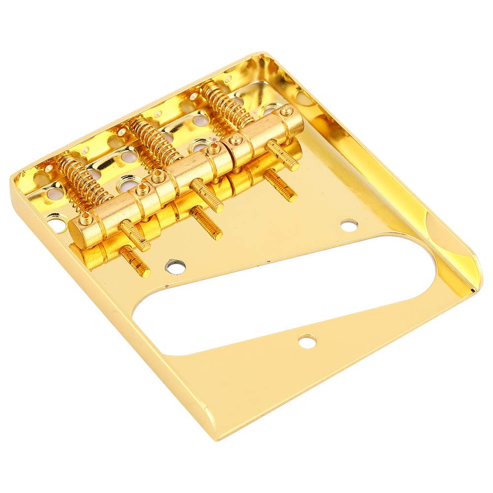 Shanrya Electric Guitar Bridge Tailpiece - Easy to Install Replacement Part for Guitar Repair & Maintenance | Perfect for Musicians, Luthiers & DIY Guitar Enthusiasts | Ideal for Electric Guitar Upgrades & Professional Setups