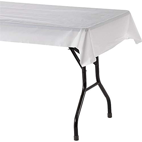 Genuine Joe GJO10324CT White Table Cover - 40