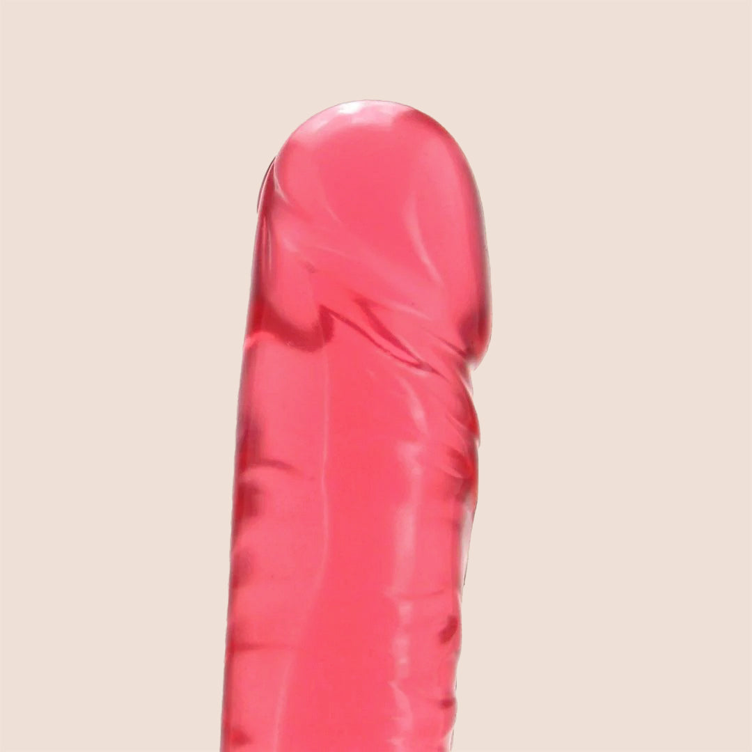 Realistic Crystal Jellies Classic Dildo - 10 Inch Lifelike Silicone Adult Toy for Couples & Solo Play | Perfect for Bedroom Fun, Bachelorette Parties & Spicing Up Your Sex Life