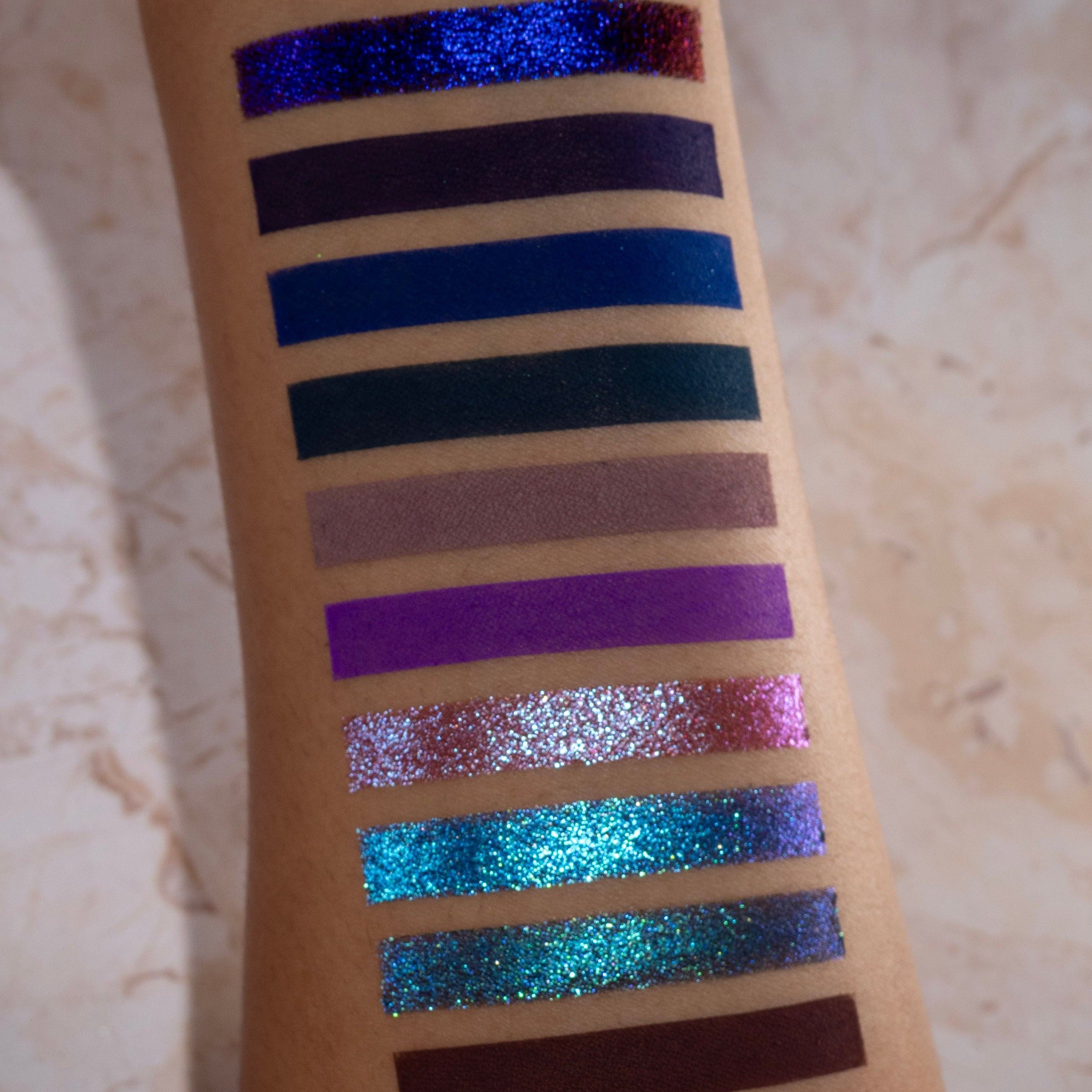 Ocean Jewel Eyeshadow Palette - 12 Vibrant Matte & Shimmer Shades for Stunning Eye Makeup | Perfect for Day & Night Looks, Parties & Special Occasions