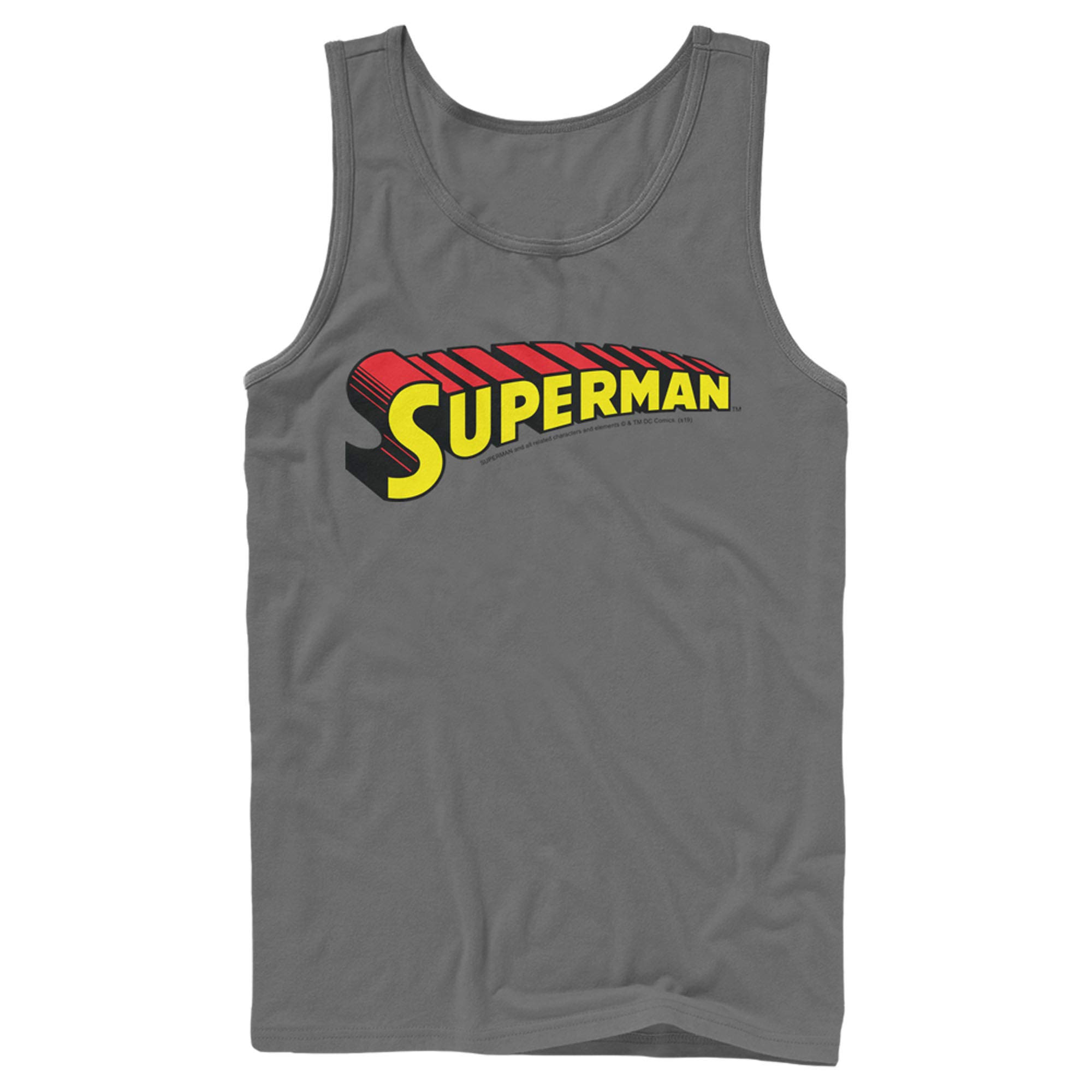 Superman Classic Logo Men's Tank Top - Comfortable & Stylish Graphic Tee for Casual Wear, Gym, and Summer Outfits