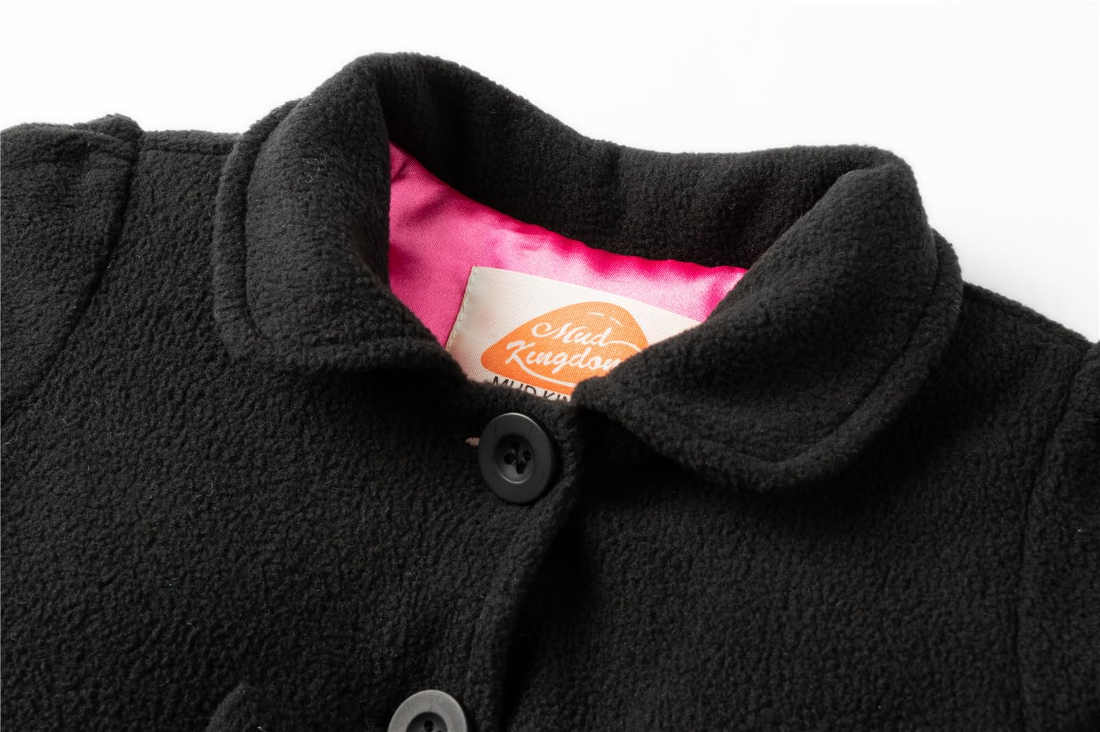 Mud Kingdom Girls' Fleece Jacket - Soft & Warm Winter Coat for Toddler & Kids - Perfect for Outdoor Play, School & Cold Weather Adventures