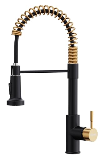Matte Black&gold-spring