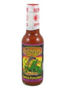 Spicy Iguana Tropic Thunder Red Jalapeno & Habanero Hot Sauce - 5oz Bottle - Perfect for Tacos, Wings, and Grilled Meats - Tropical Pepper Flavor for Heat Lovers