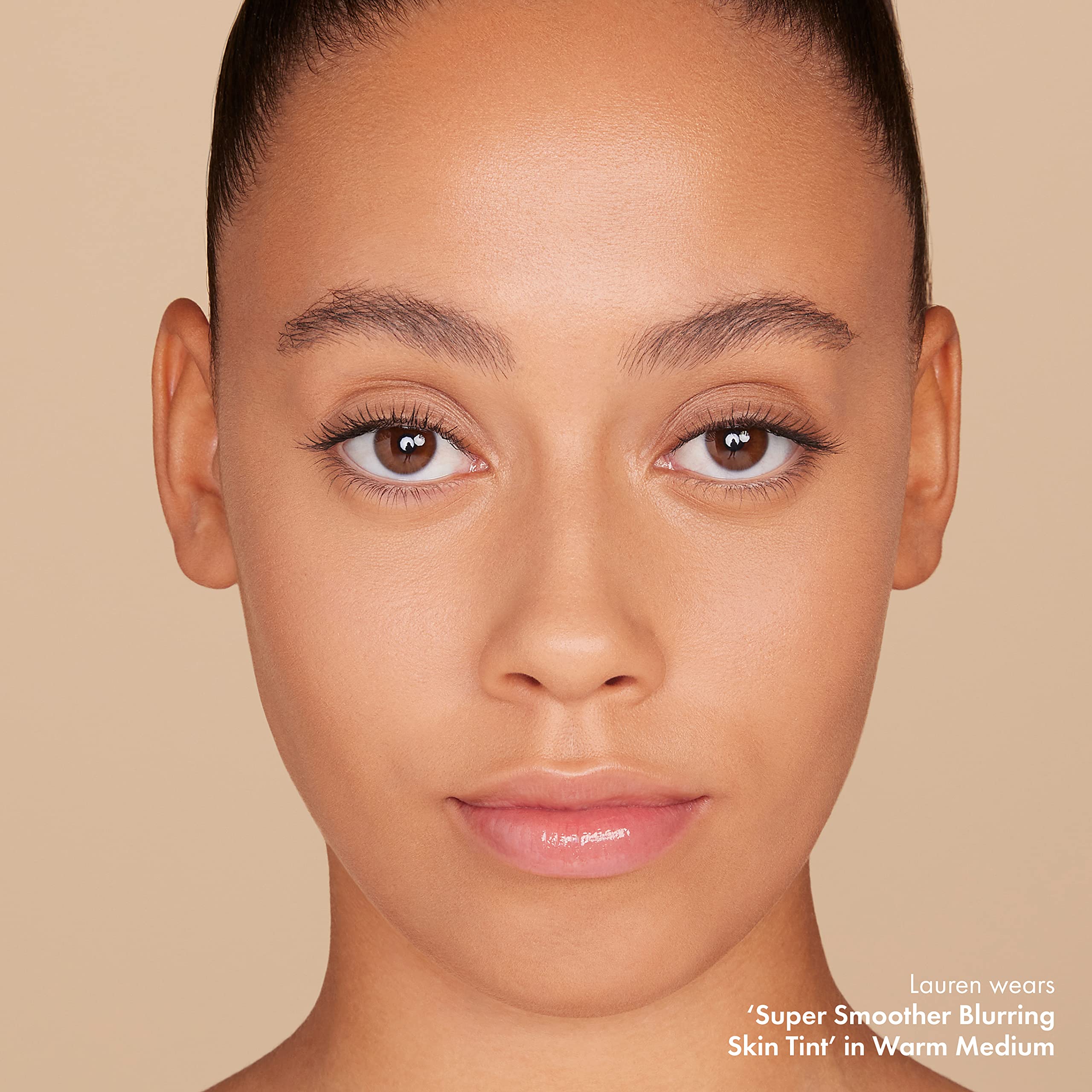 ICONIC LONDON Super Smoother Blurring Skin Tint - Light to Medium Coverage Tinted Moisturizer | Hydrating, Ultra-Lightweight, Cruelty-Free & Vegan Makeup | Perfect for Daily Wear, Natural Look & On-The-Go Touch Ups