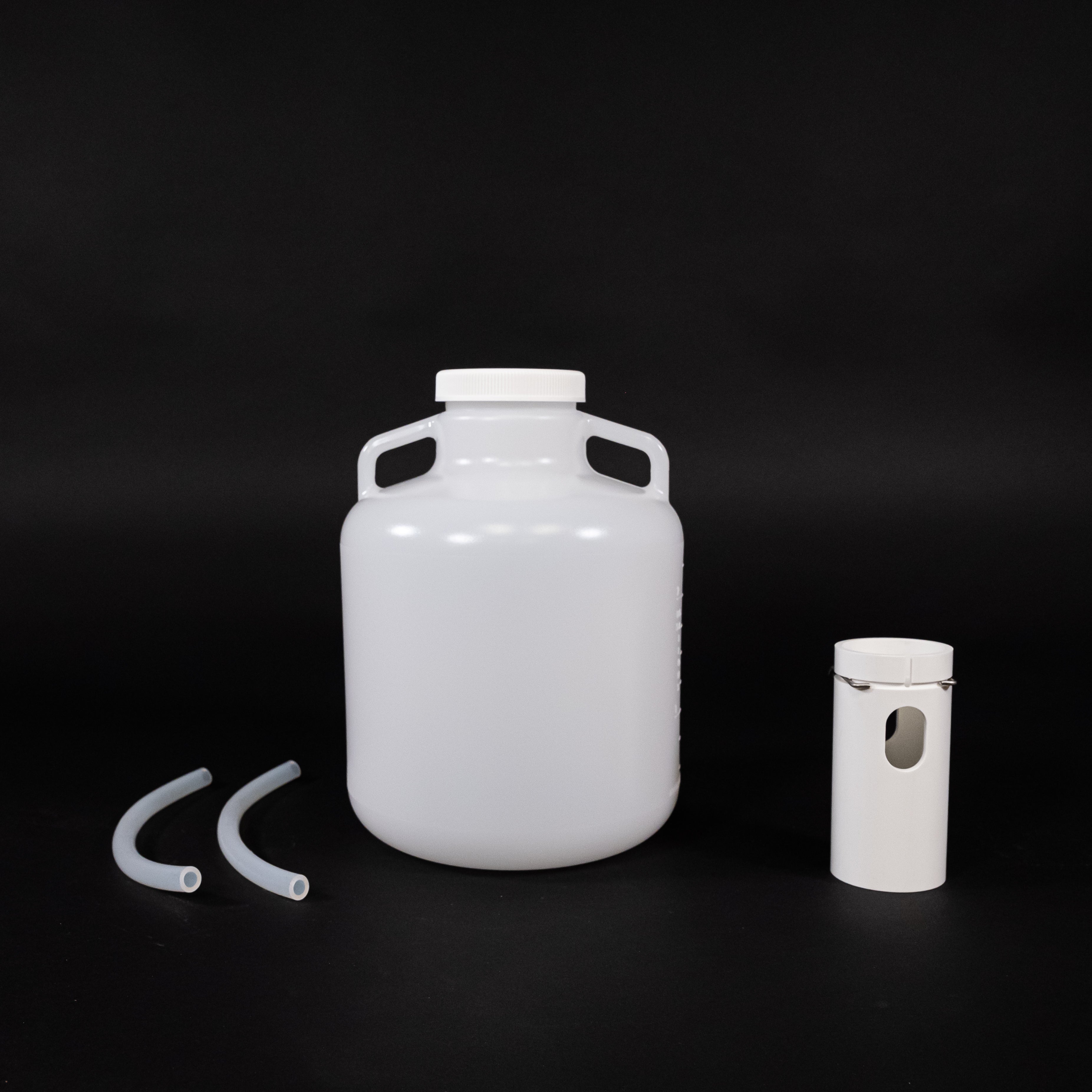 6700 / 6712 Full Size Portable Sampler Bottle - 2.5 Gallon Polyethylene Container for Water Sampling | Ideal for Environmental Testing, Field Research & Laboratory Use