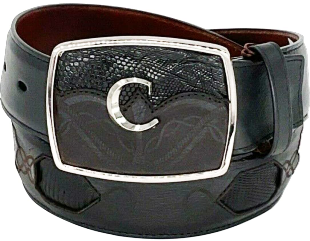 Premium Genuine Lizard Skin Fashion Belt for Men & Women - Stylish Dress & Casual Accessory (CVQW4LT) | Perfect for Office, Parties & Everyday Wear