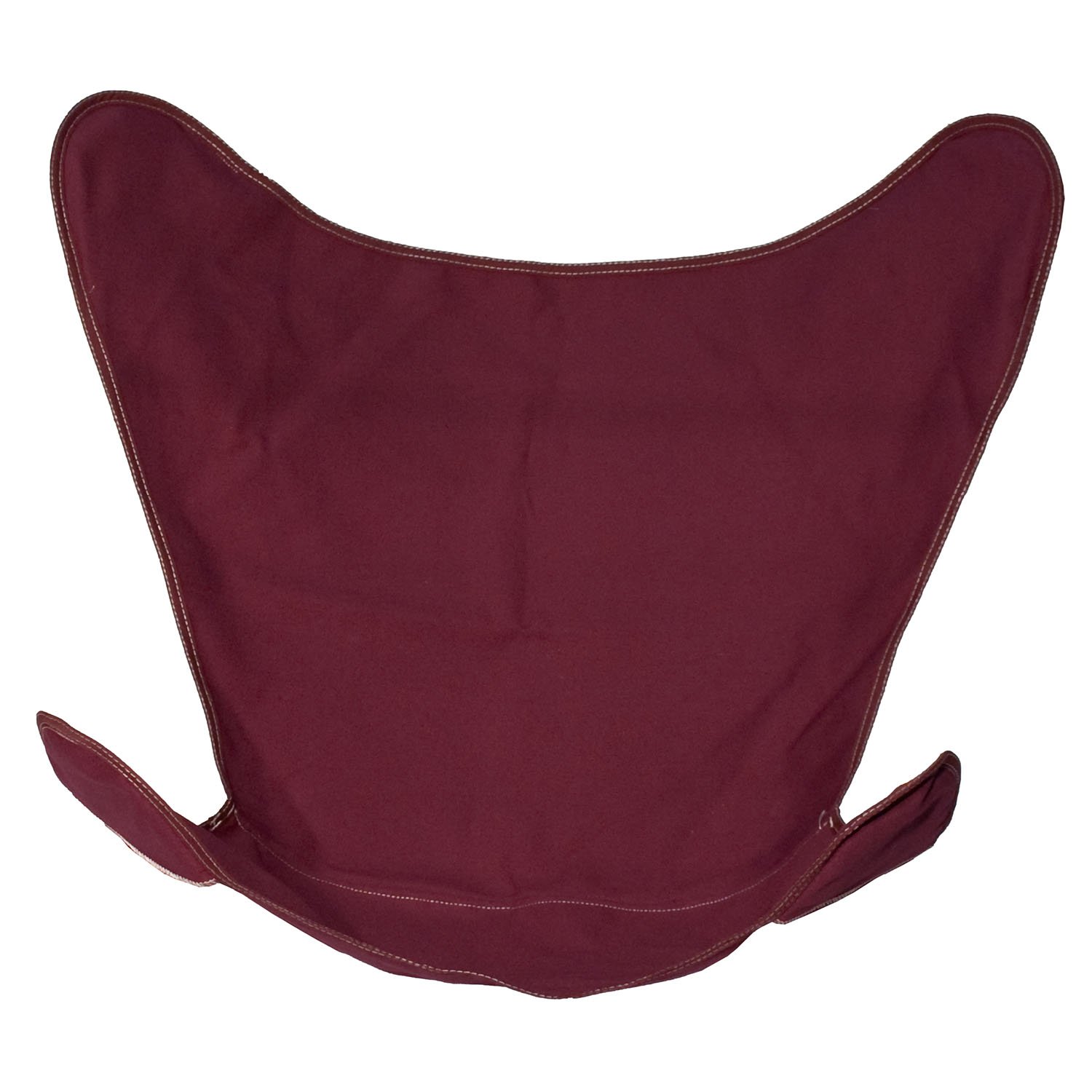 Burgundy Butterfly Chair Replacement Cover - Indoor & Outdoor Use - Durable & Waterproof for Patio, Garden, and Living Room Decor