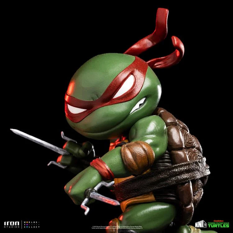 Teenage Mutant Ninja Turtles MiniCo Raphael SDCC 2023 PX Previews Exclusive Action Figure - Collectible TMNT Toy for Fans & Display