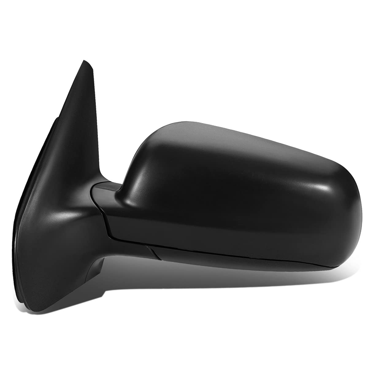 Auto Dynasty VW1320117 Manual Folding Heated Side Mirror - Textured Black, Compatible with 1999-2005 VW Golf & Jetta | Driver Side Left Replacement | Perfect for Winter Driving & Parking in Tight Spaces
