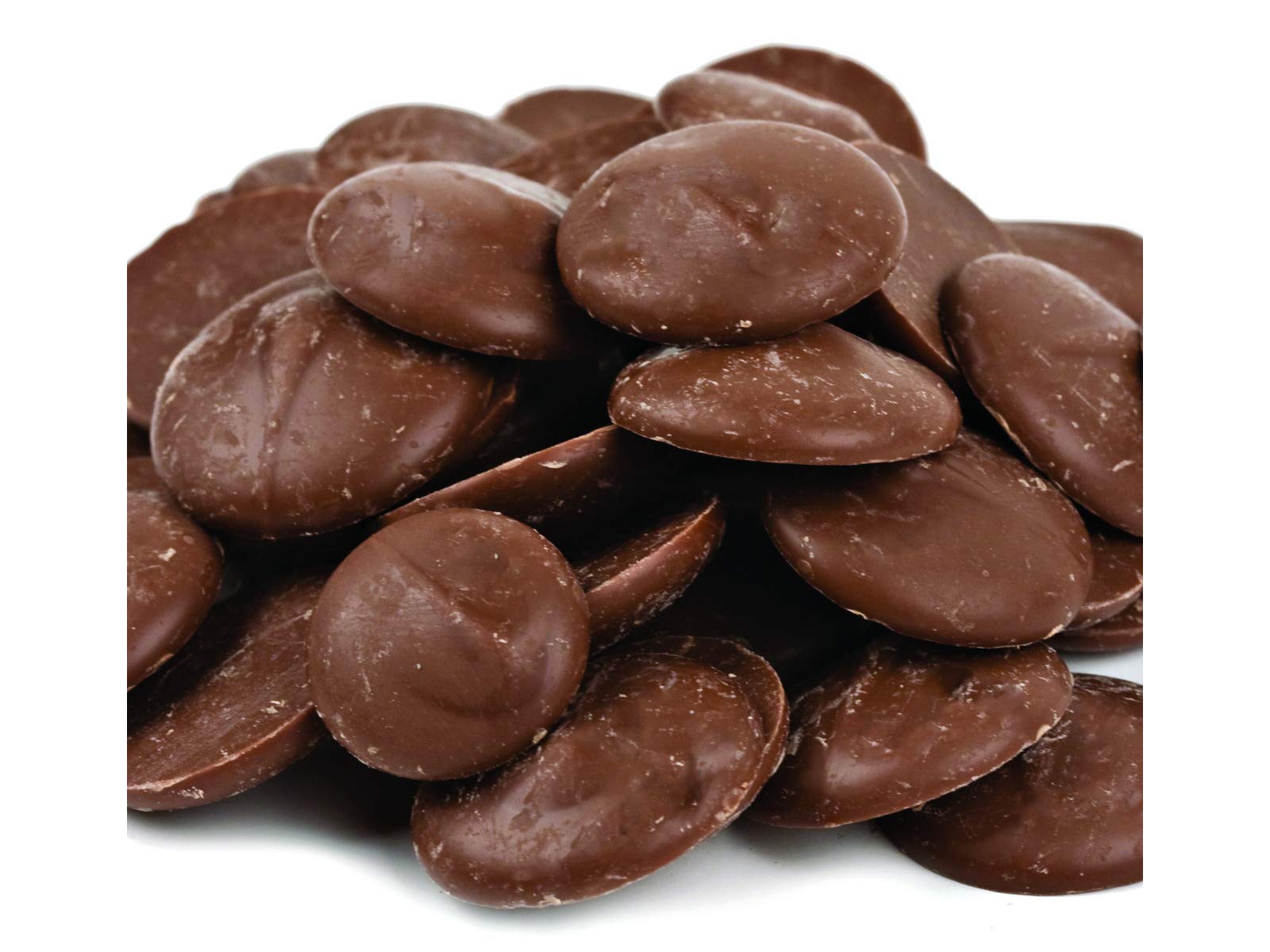 Merckens Marquis Real Milk Chocolate Buttons - Premium Baking & Candy Making Chocolate for Cookies, Cakes & Desserts